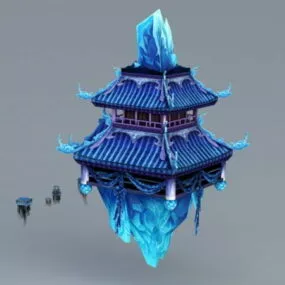 Fantasy Building 3d model