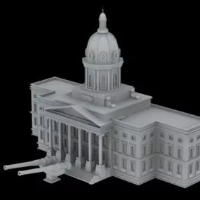 Imperial War Museum 3d model