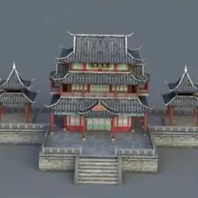 Ancient Chinese Architecture 3d model