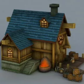 Blacksmith Workshop 3d model