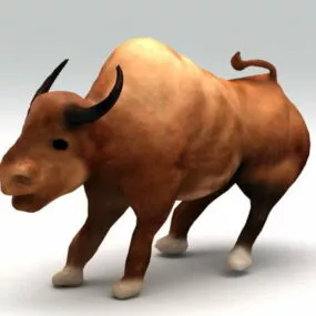Bull 3d model