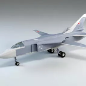 Su-24 Fencer 3d model