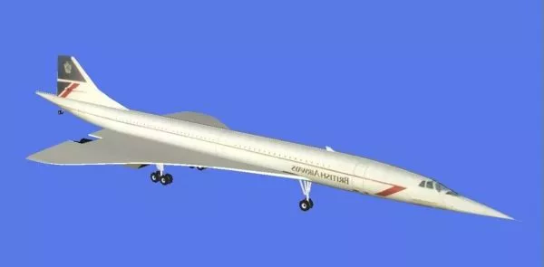 Boeing 747 Wide Size Airliner 3d model