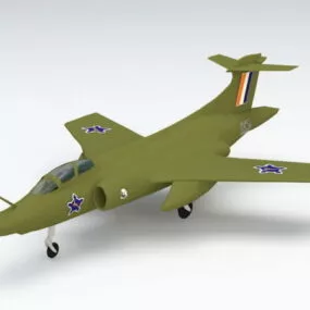 Blackburn Buccaneer Aircraft 3d model