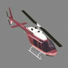 Light Utility Helicopter 3d model