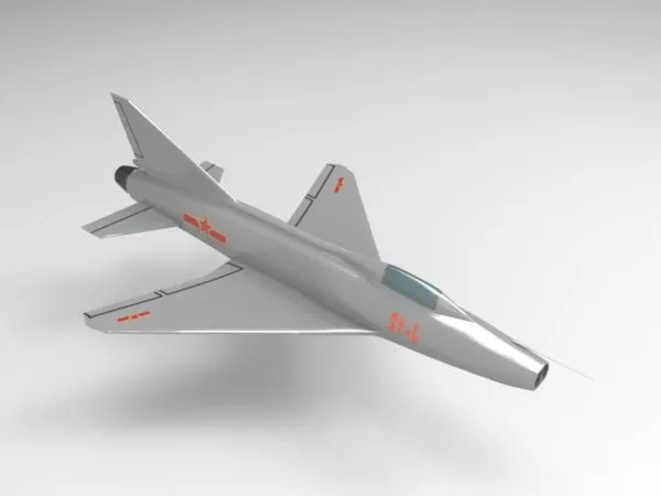 J-12 Chinese Fighter 3d model J-12 Chinese Fighter 3d model