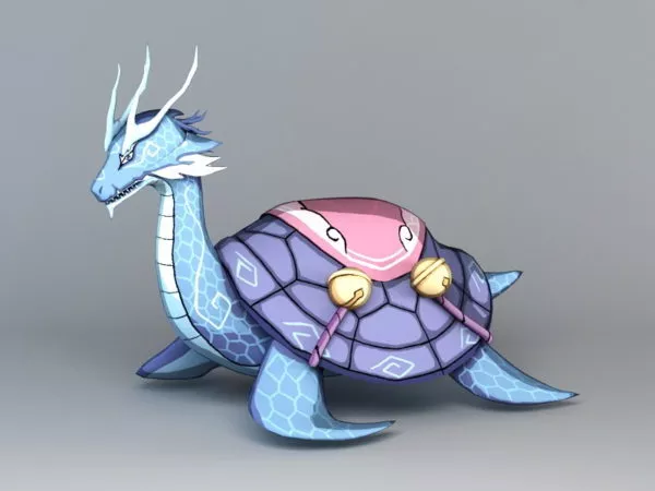 Realistic Sea Turtle 3d model