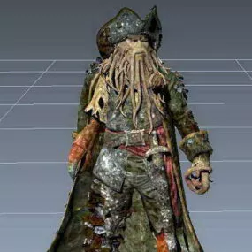 Davy Jones 3d model