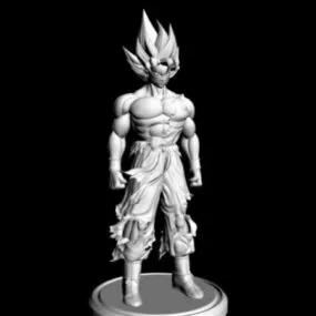 Mô hình 3d ngọc rồng Goku