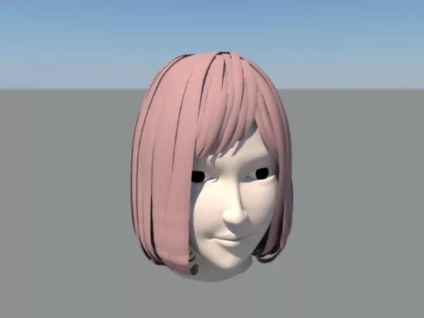 Man Head Patrick Stewart 3d model