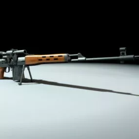 Sniper Gun 3d model