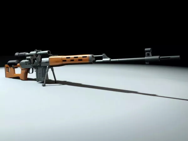 Sniper Gun 3d model Sniper Gun 3d model