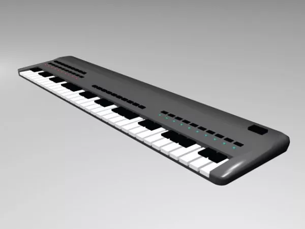 Harmonica Instrumental In Box 3d model
