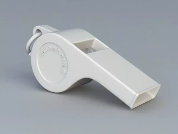 Pea Whistle 3d model Pea Whistle 3d model