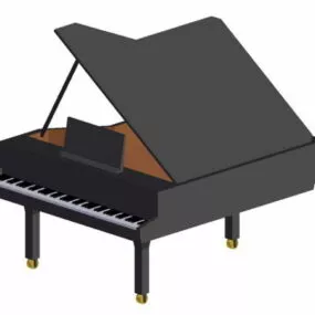 Grand Piano 3d model