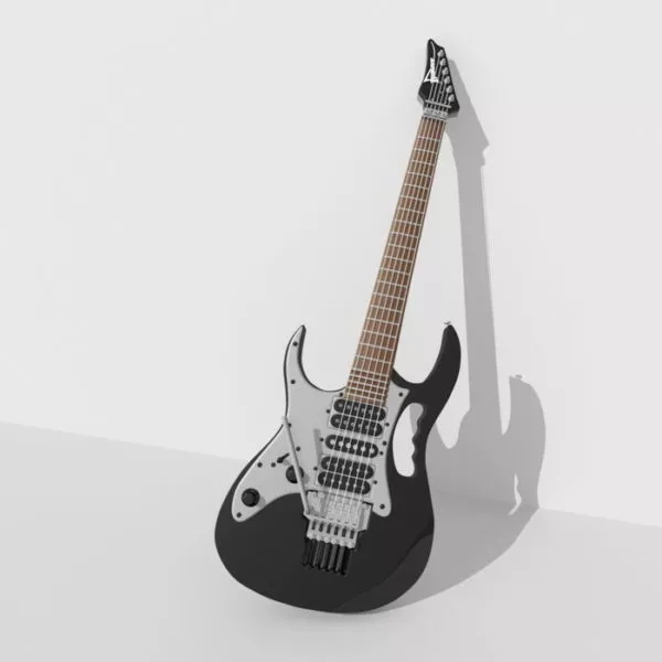 Old Guitar 3d model