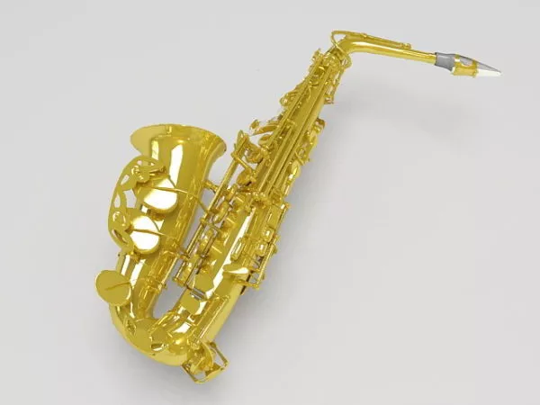 Lowpoly Soprano Cornet 3d model