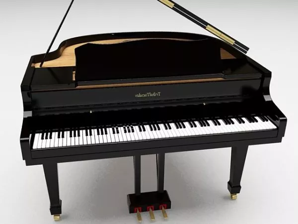Pipe Organ Instrument 3d model