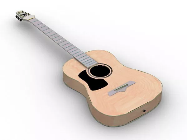 Classical Guitar 3d model Classical Guitar 3d model