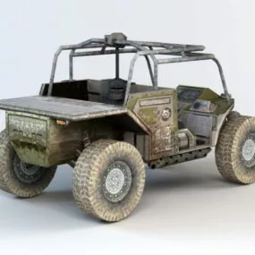Military Buggy 3d model