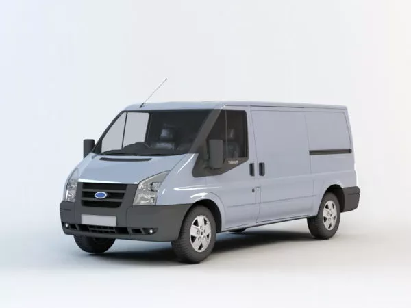 Transit Cargo Van 3d model Transit Cargo Van 3d model