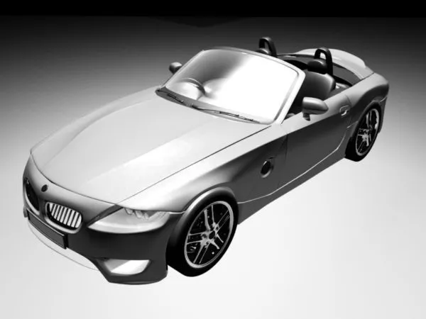 Bmw Convertible Car 3d model