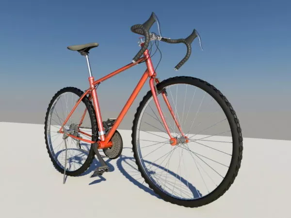 Racing Bicycle 3d model Racing Bicycle 3d model