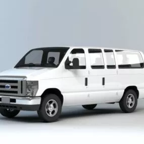 Ford Minibus 3d model