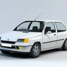 Renault Clio Hatchback 3d model