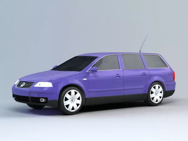 Vw Beetle Dune Car 3d model