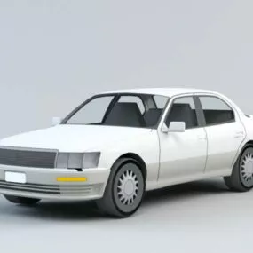 Old Lexus Sedan 3d model