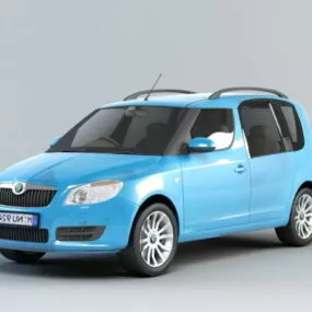 Skoda Roomster 3d model