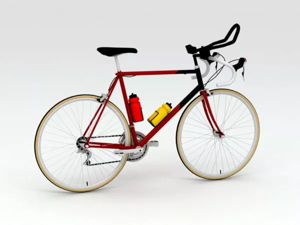 Generic Sports Motorcycle 3d model