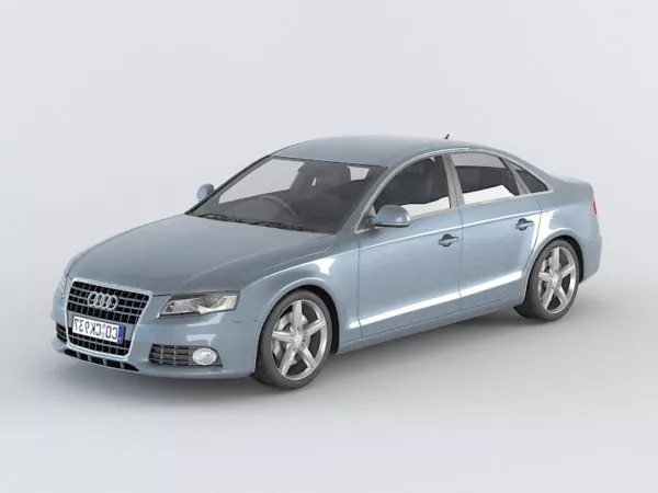 Audi A4 3d model Audi A4 3d model