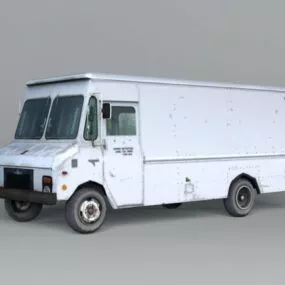 Freightliner Box Van 3d model