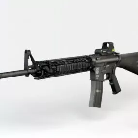 M16 A4 Rifle 3d model