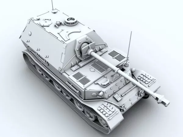 Chibi Tiger 3d model