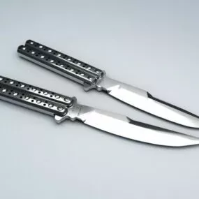 Butterfly Knife 3d model