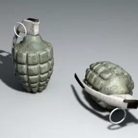 Frag Grenade 3d model