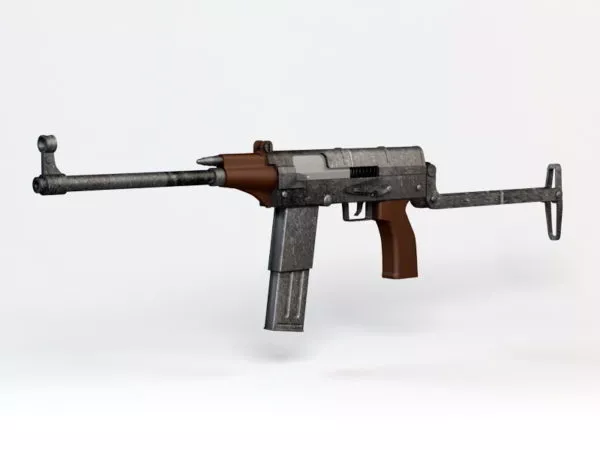 Type 79 Submachine Gun 3d model Type 79 Submachine Gun 3d model