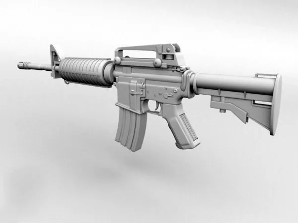 M4 Carbine 3d model M4 Carbine 3d model
