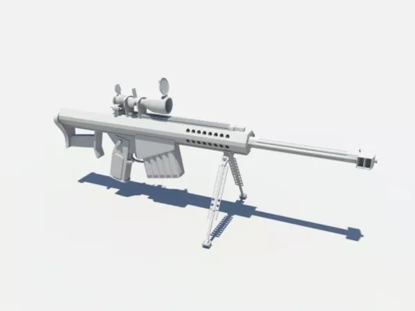 Qbz95 Automatic Rifle 3d model Qbz95 Automatic Rifle 3d model
