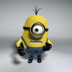 Minion Stuart Rig 3d model