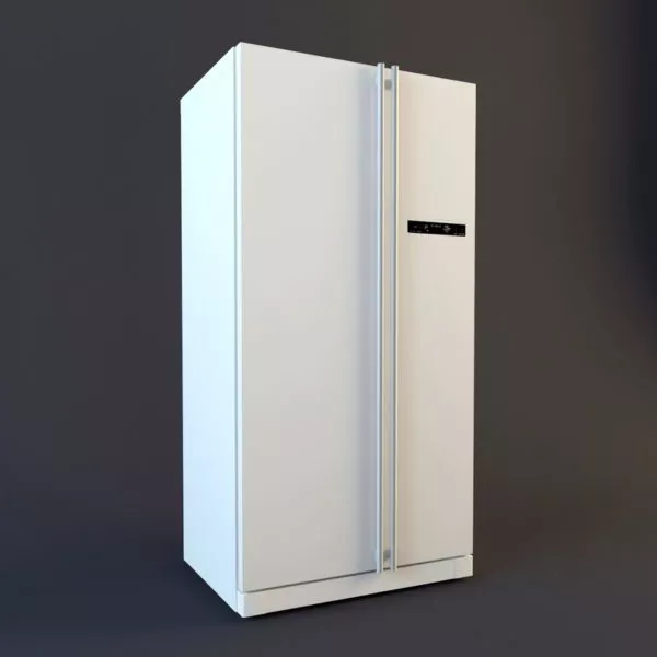 Samsung Refrigerator 3d model Samsung Refrigerator 3d model