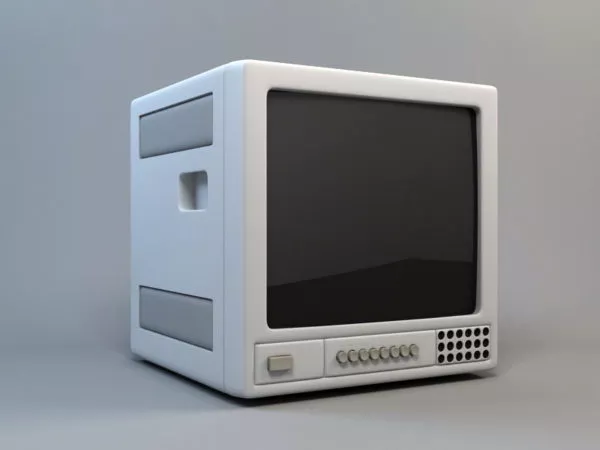 Old Monitor 3d model Old Monitor 3d model