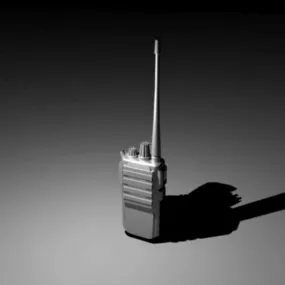 Security Walkie Talkie 3d model