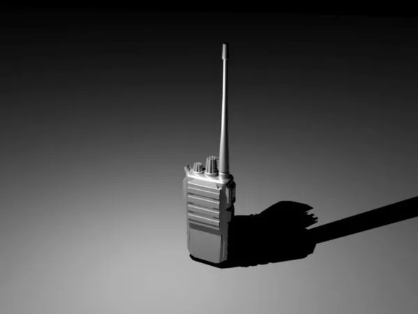 Security Walkie Talkie 3d model Security Walkie Talkie 3d model