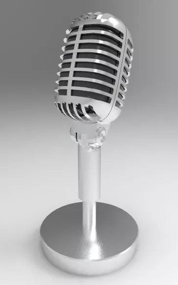 Shure Microphone 3d model