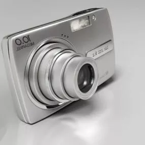 Compact Digital Camera 3d model