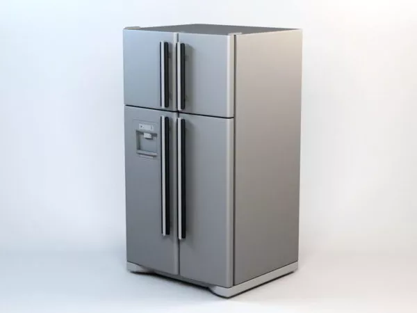 Siemens Refrigerator 3d model Siemens Refrigerator 3d model